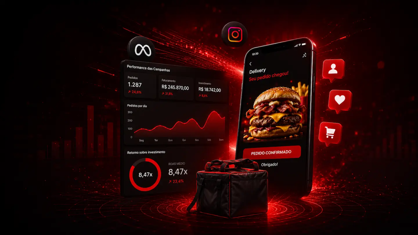 Tráfego Pago para Delivery